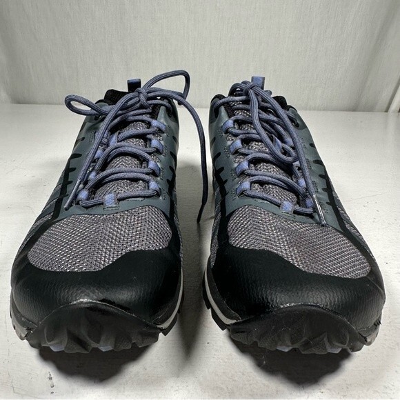 Merrell Shoes Womens 9 Trail Running QForm2 J41316 Sneakers Black Blue - Picture 2 of 10